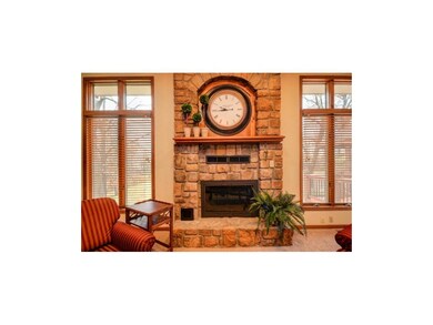 Huge Stone Wood Burning Fireplace for Cozy Winter 