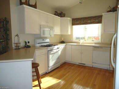 This bright and open kitchen has plenty of solid s