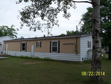 Rear of home