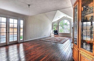 Hand Stressed Pecan Wood Floors Downstairs. Added 