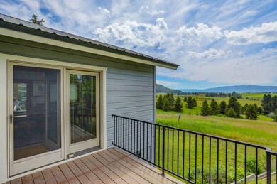 Deck off of the dining room.