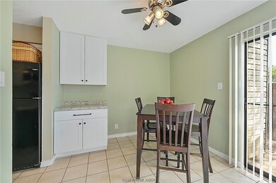 Dining Area with built-in Serving Buffet/Cabinet