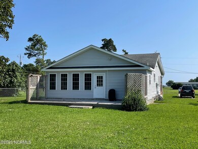 Rear of house