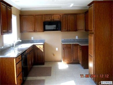 Front view of kitchen