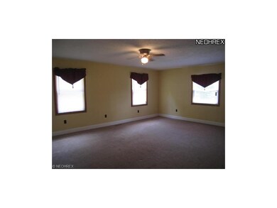 Spacious master bedroom with walk-in closet.