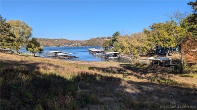Lake access at end of cove