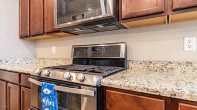 Stove and double oven