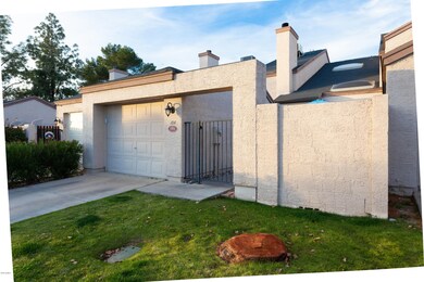 Gated Entry into Courtyard