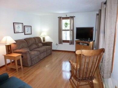 New gleaming hardwood floors