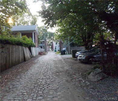 Western side entrance alley to off street parking
