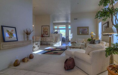 Entry into a beautiful front living room
