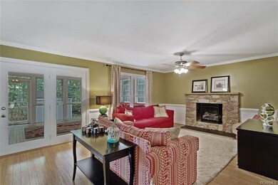 Family room opens to Florida Room