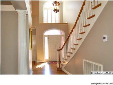 It has a beautiful entrance, foyer & stately stair