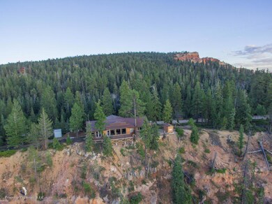 Cabin Sitting on the Rim
