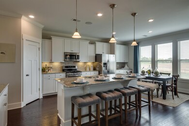 NOT Actual Home - Spacious kitchen with lots of storage, walk in pantry, island & eating nook 