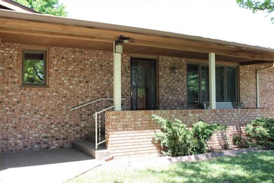 Front Porch with new exterior carpet!