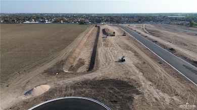 Aerial overview of property's location featuring rural landscape