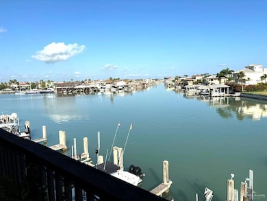 View of water feature featuring a boat dock