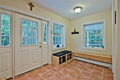 Mud room off kitchen...notice the...