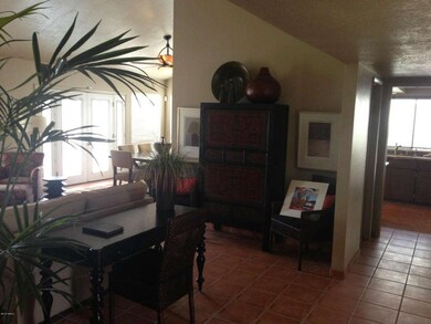 Hall to living room