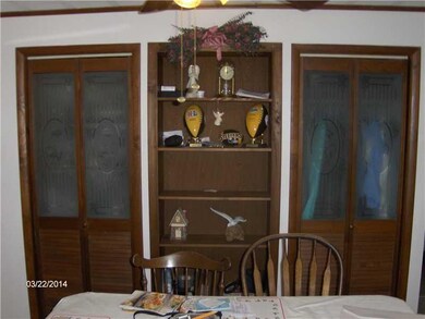 Dining Room. Built in china and coat closets in Di