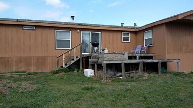South side of house