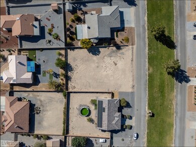 Aerial overview of property's location with property parcel outlined
