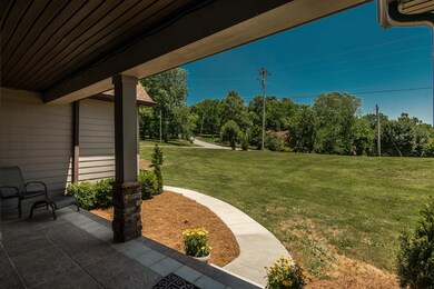 Enjoy the beautiful view from the front porch!  You'll also love the view from the back deck!