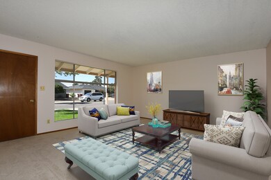 Living/Dining with virtual furniture.