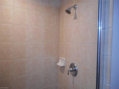 Room details with tiled shower