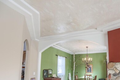 Arched walkway - racetrack ceiling