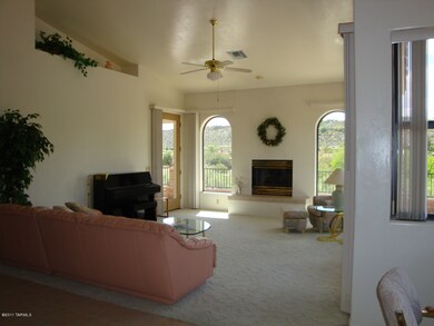 Great Room with lovely fireplace
