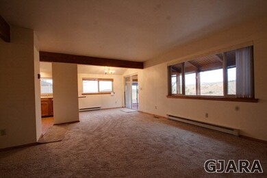 from living room towards dining area
