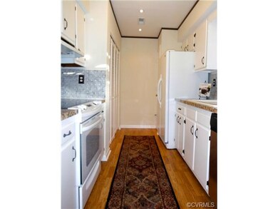 Kitchen: Pantry is located in rear right corner, a