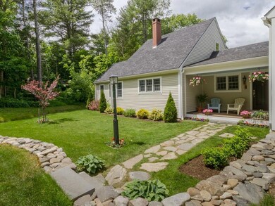 The home sits nicely off of Conway...