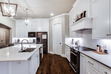 Sparkling kitchen with superior finishes.