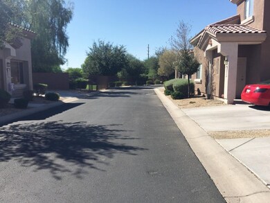 Road in Front of House