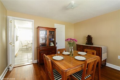 Dining Room looking into the Eat In Kitchen