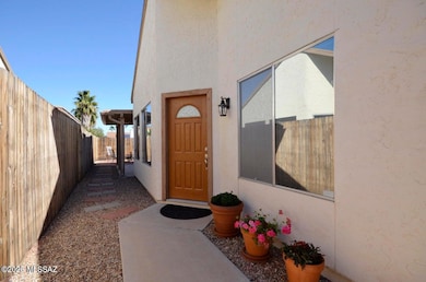 Front door to home