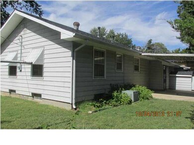 Rear of home