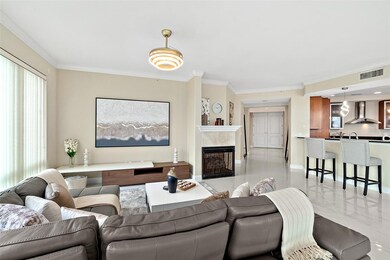 Dining room with open floor plan