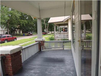 Complete with a porch swing!