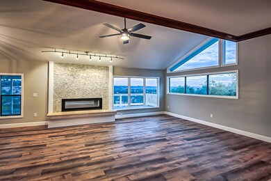 Soaring Ceiling, Stunning Fireplace