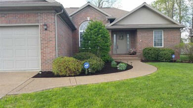 beautiful brand new brown mulch as of 4/18/2015