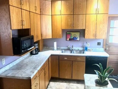New countertops and sink in the kitchen!