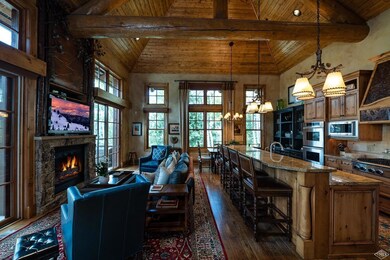 Kitchen and hearth room