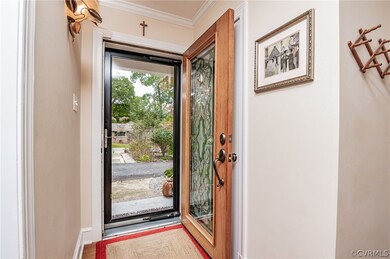 Beautiful Front Door and Entryway