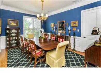 Formal dining area. Open floor plan flows well.