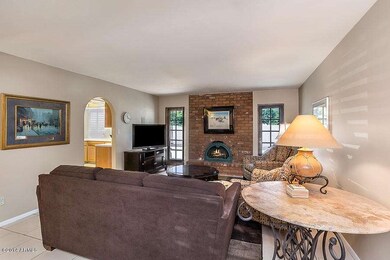 Family Room w/ Masonry Fireplace