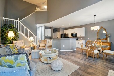 Great Room View to Kitchen & Dinette